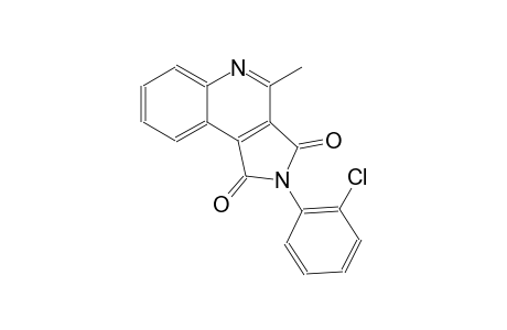 1H-pyrrolo[3,4-c]quinoline-1,3(2H)-dione, 2-(2-chlorophenyl)-4-methyl-