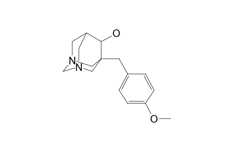 5-[(4-Methoxyphenyl)methyl]-1,3-diazatricyclo[3.3.1.1(3,7)]decan-6-ol