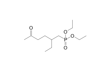 5-(diethoxyphosphorylmethyl)-2-heptanone