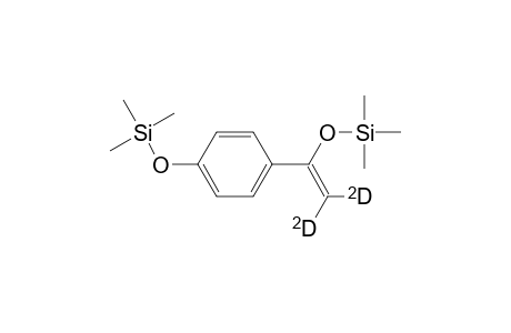 Silane, trimethyl[4-[1-[(trimethylsilyl)oxy]ethenyl-2,2-d2]phenoxy]-
