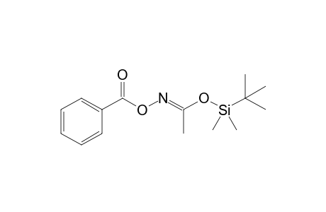 (E)-tert-Butyldimethylsilyl N-(benzoyloxy)acetoimidate