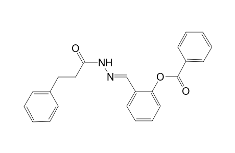 Propiohydrazide, 3-phenyl-N2-(2-benzoyloxybenzylideno)-