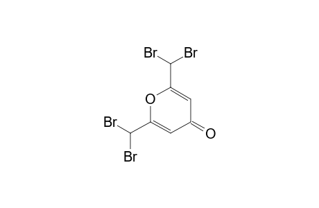 2,6-BIS-(DIBROMOMETHYL)-4-H-PYRAN-4-ONE