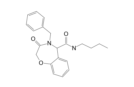 4-Benzyl-N-butyl-3-oxo-2,3,4,5-tetrahydrobenzo[F][1,4]oxazepine-5-carboxamide