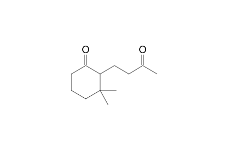 2-(3-ketobutyl)-3,3-dimethyl-cyclohexanone