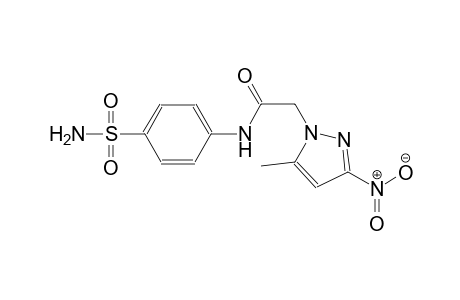 N-[4-(aminosulfonyl)phenyl]-2-(5-methyl-3-nitro-1H-pyrazol-1-yl)acetamide