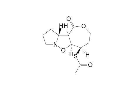 (5R,5aS,10aR,10bR)-5-Acetylthiooctahydrooxepino[3,4-d]isoxazol[b-1,2]pyrrolo-1(3H)-one