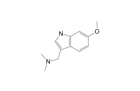 6-Methoxyindol-3-ylmethyl)dimethylamine
