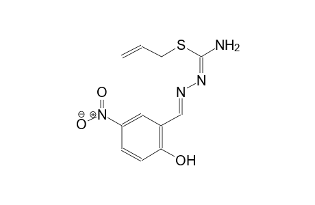 allyl N'-[(E)-(2-hydroxy-5-nitrophenyl)methylidene]hydrazonothiocarbamate
