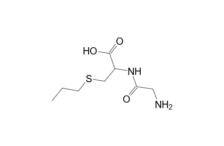 DL-Cysteine, N-glycyl-S-propyl-