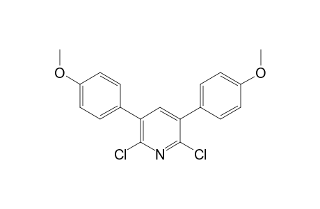 2,6-Dichloro-3,5-bis(4-methoxyphenyl)pyridine