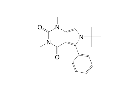 6-tert-butyl-1,3-dimethyl-5-phenyl-1H-pyrrolo[3,4-d]pyrimidine-2,4(3H,6H)-dione