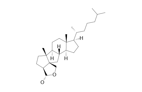 4a-Oxa-A-bishomo-B-nor-3.alpha.,5-cyclo-5.alpha.-cholestan-4.alpha.-ol