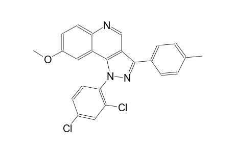 1-(2,4-dichlorophenyl)-8-methoxy-3-(4-methylphenyl)-1H-pyrazolo[4,3-c]quinoline