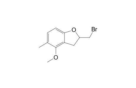 2-(Bromomethyl)-4-methoxy-5-methyl-2,3-dihydrobenzofuran
