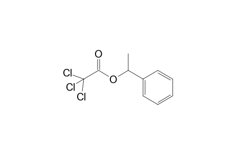 (RS)-.alpha.-Methylbenzenemethyl trichloroacetate