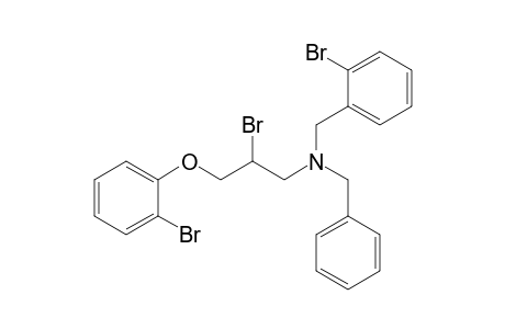 N-Benzyl-N-(2-bromobenzyl)-N-(2-bromo-3-(2-bromophenoxy)propyl)amine