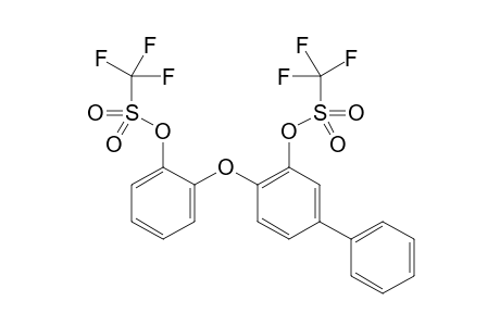 2-((3-(((Trifluoromethyl)sulfonyl)oxy)-[1,1'-biphenyl]-4-yl)oxy)phenyl trifluoromethanesulfonate