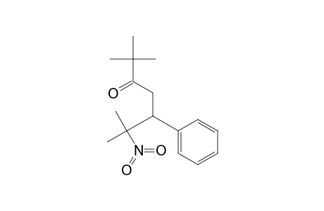3-Heptanone, 2,2,6-trimethyl-6-nitro-5-phenyl-