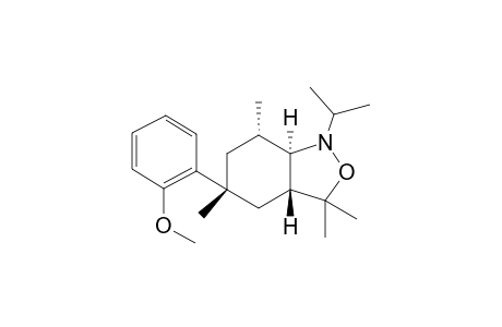 rac-(3aR,5R,7S,7aR)-1-isopropyl-5-(2-methoxyphenyl)-3,3,5,7-tetramethyloctahydrobenzo[c]Isoxazole