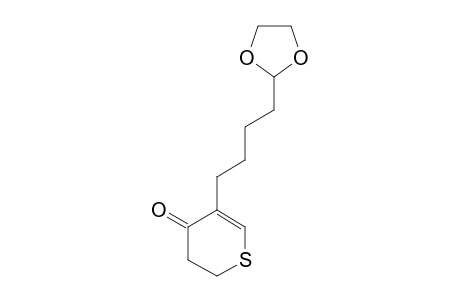 5-[4-(1,3-DIOXOLAN-2-YL)-BUTYL]-2,3-DIHYDRO-4-H-THIOPYRAN-4-ONE