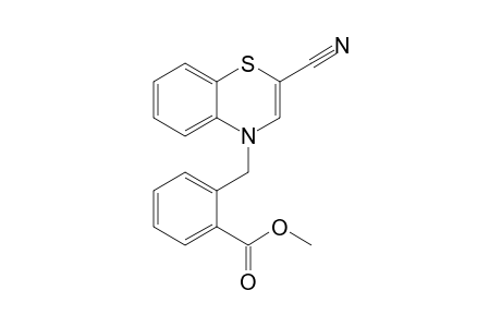 4-(2-Methoxycarbonylphenylmethyl)-4H-1,4-benzothiazine-2-carbonitrile