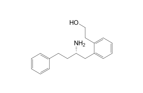 (S)-1-[2-(2-Hydroxyethyl)phenyl]-4-phenylbutan-2-amine