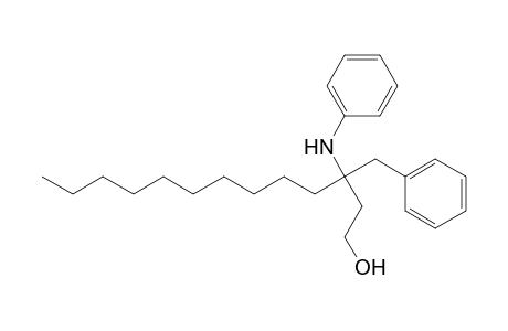 3-Benzyl-3-phenylamino-1-tridecanol