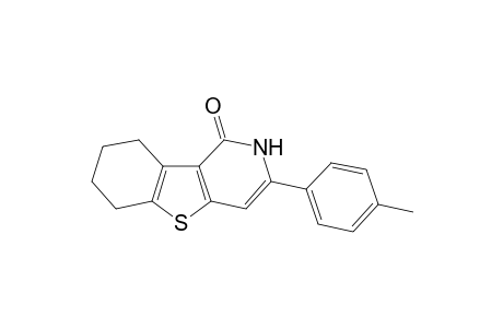 3-p-Tolyl-6,7,8,9-tetrahydro[1]benzothieno[3,2-c]pyridin-1(2H)-one