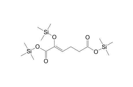 Bis(trimethylsilyl) (2Z)-2-[(trimethylsilyl)oxy]-2-hexenedioate