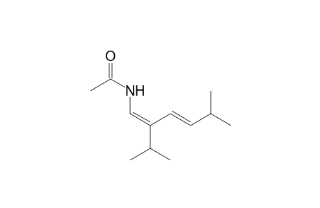 N-[(1Z,3E)-5-Methyl-2-isopropyl-1,3-hexadienyl)-acetamide