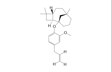 1-(4',4',8'-Trimethyl-4-allyl-2'-methoxyphenoxy)tricyclo[6.3.1.0(2,5)]dodecane