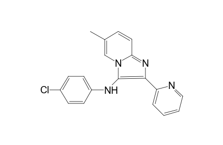 N-(4-chlorophenyl)-6-methyl-2-(pyridin-2-yl)imidazo[1,2-a]pyridin-3-amine