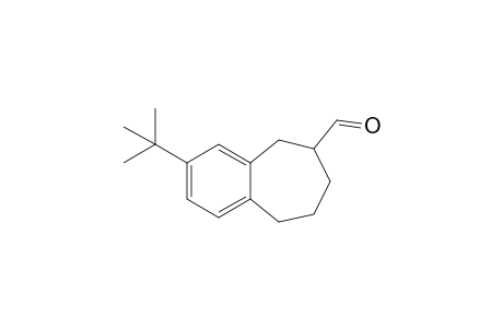 3-(t-Butyl)-6,7,8,9-tetrahydro-5H-benzocycloheptene-6-carboxaldehyde