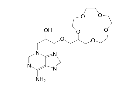 1-(ADENIN-3-YL)-2-HYDROXY-4-OXAPENT-5-YL-15-CROWN-5