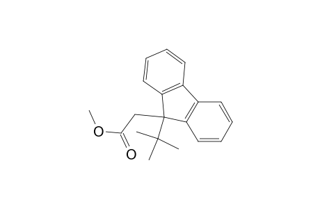 2-(9-tert-butyl-9-fluorenyl)acetic acid methyl ester