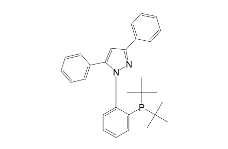 1-[2-(Di-tert-butylphosphino)phenyl]-3,5-diphenyl-1H-pyrazole
