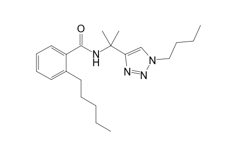 N-[2-(1-n-Butyl-1H-1,2,3-triazol-4-yl)propan-2-yl]-2-n-pentylbenzamide