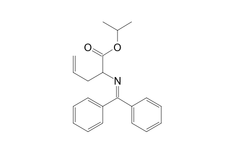 Isopropyl 2-(diphenylmethyleneamino)pent-4-enoate