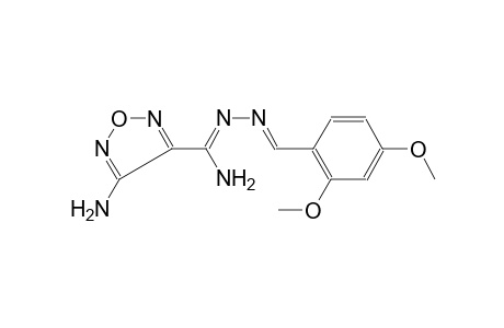 4-Amino-N'-[(E)-(2,4-dimethoxyphenyl)methylidene]-1,2,5-oxadiazole-3-carbohydrazonamide