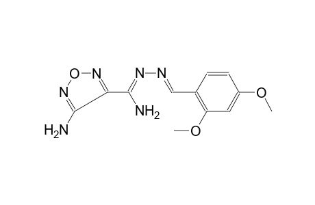 4-Amino-N'-[(E)-(2,4-dimethoxyphenyl)methylidene]-1,2,5-oxadiazole-3-carbohydrazonamide