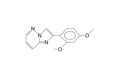 2-(2,4-Dimethoxy-phenyl)-imidazo(1,2-B)pyridazine