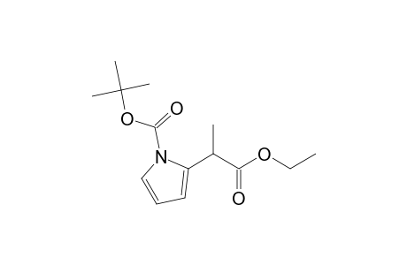 Ethyl 1-tert-butyloxycarbonyl-.alpha.-methylpyrrole-2-acetate
