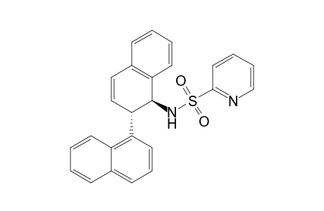 (1S*,2S*)-2-(1'-Naphthyl)-N-[(2'-pyridyl)sulfonyl]-1,2-dihydronaphthalen-1-amine