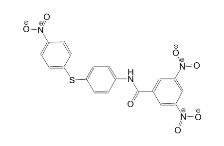 3,5-dinitro-N-{4-[(4-nitrophenyl)sulfanyl]phenyl}benzamide