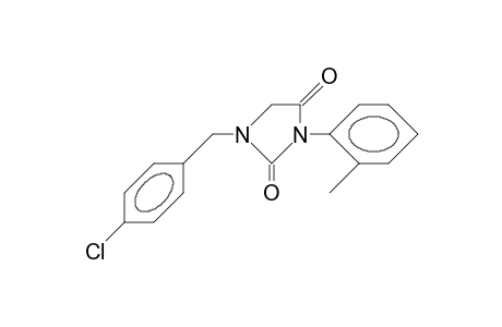 1-(4-Chloro-benzyl)-3-(2-tolyl)-hydantoin