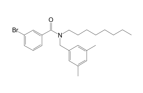 Benzamide, 3-bromo-N-(3,5-dimethylbenzyl)-N-octyl-