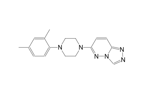 [1,2,4]triazolo[4,3-b]pyridazine, 6-[4-(2,4-dimethylphenyl)-1-piperazinyl]-