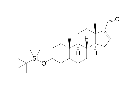3-{[(t-Butyl)dimethylsilyl]oxy}-21-norpregn-16-en-20-al