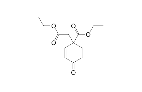 1-ETHOXYCARBONYL-4-OXO-2-CYCLOHEXEN-1-ESSIGSAEUREETHYLESTER